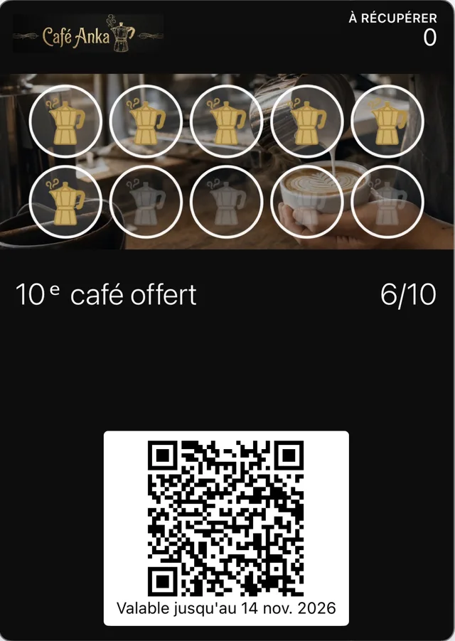 Loyalty card — Café