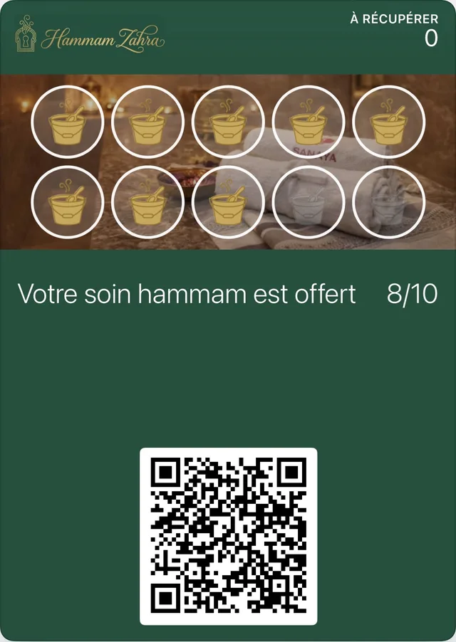 Loyalty card — Spa