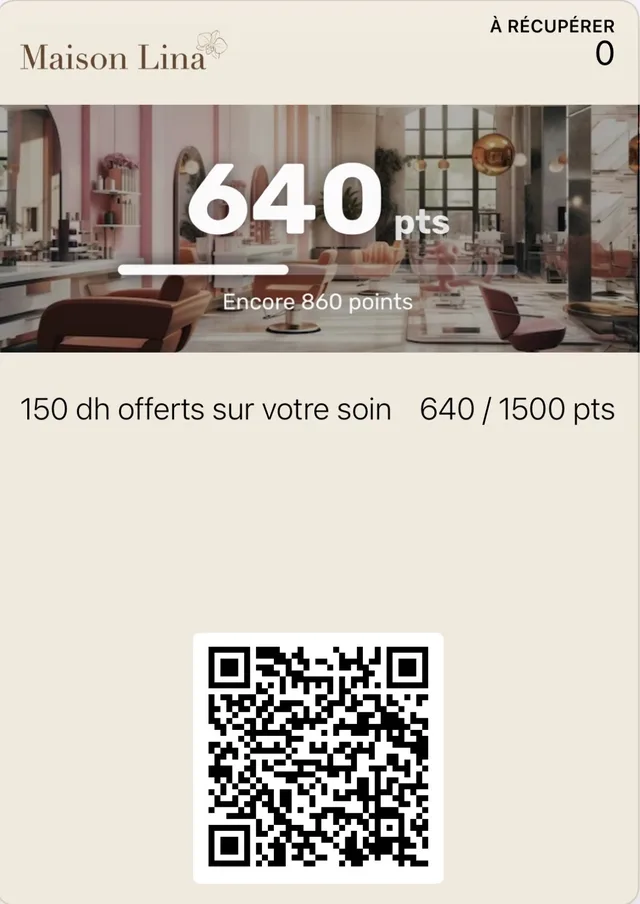 Loyalty card — Beauty salon