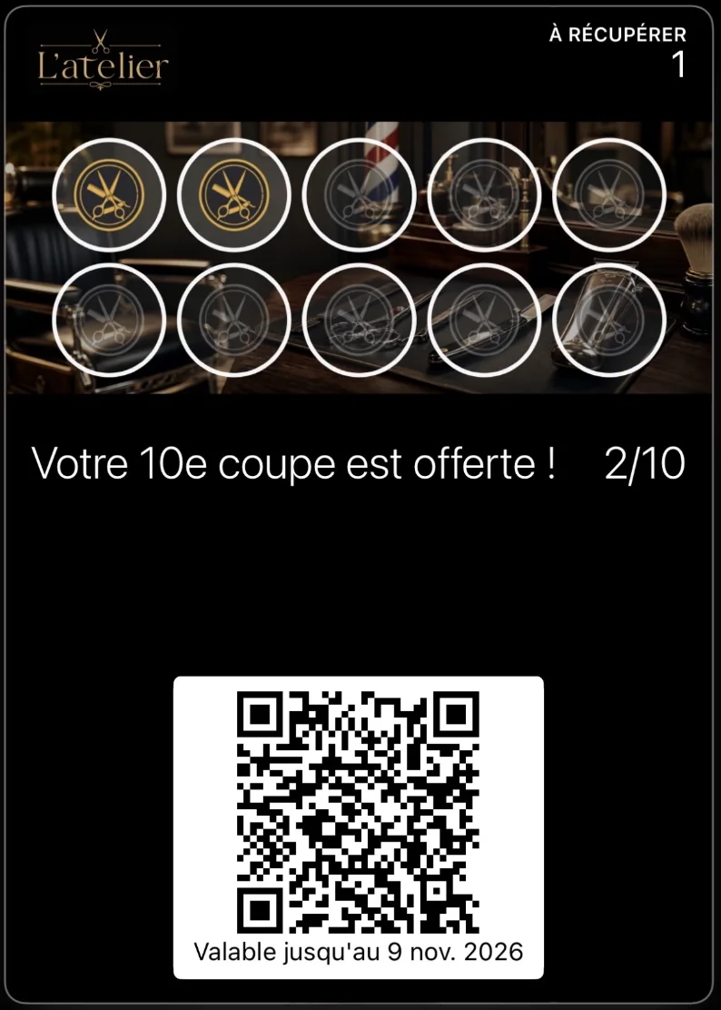 Stamp loyalty card